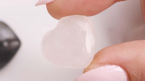 Rose Quartz Mini Heart Shape
