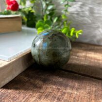 Natural Labradorite Crystal Sphere / Ball