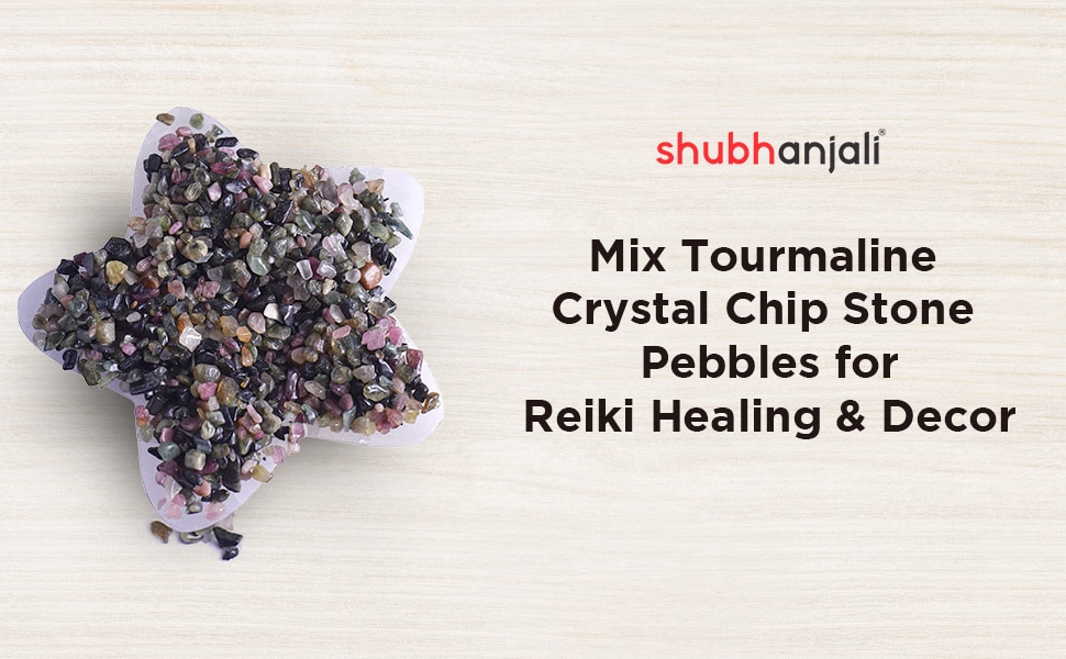 Multi Tourmaline Crystal Chips Stone