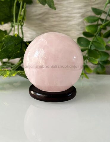 Rose Quartz Crystal Polished Sphere / Ball