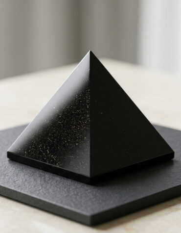 black tourmaline pyramid