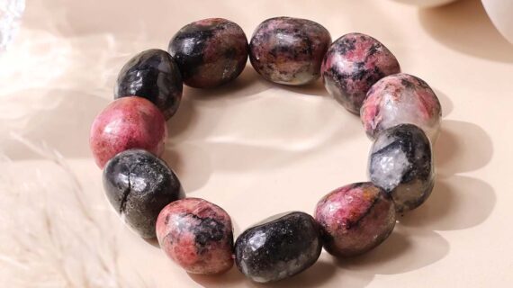 Rhodonite Tumble Bracelet