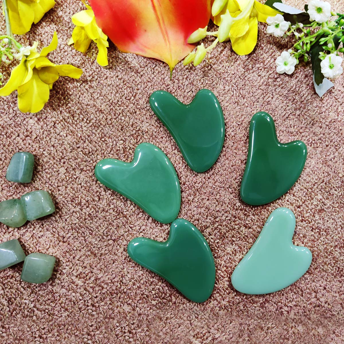 Gua Sha Massage Stone Real and Natural Gua Sha Stones for Facial Massage