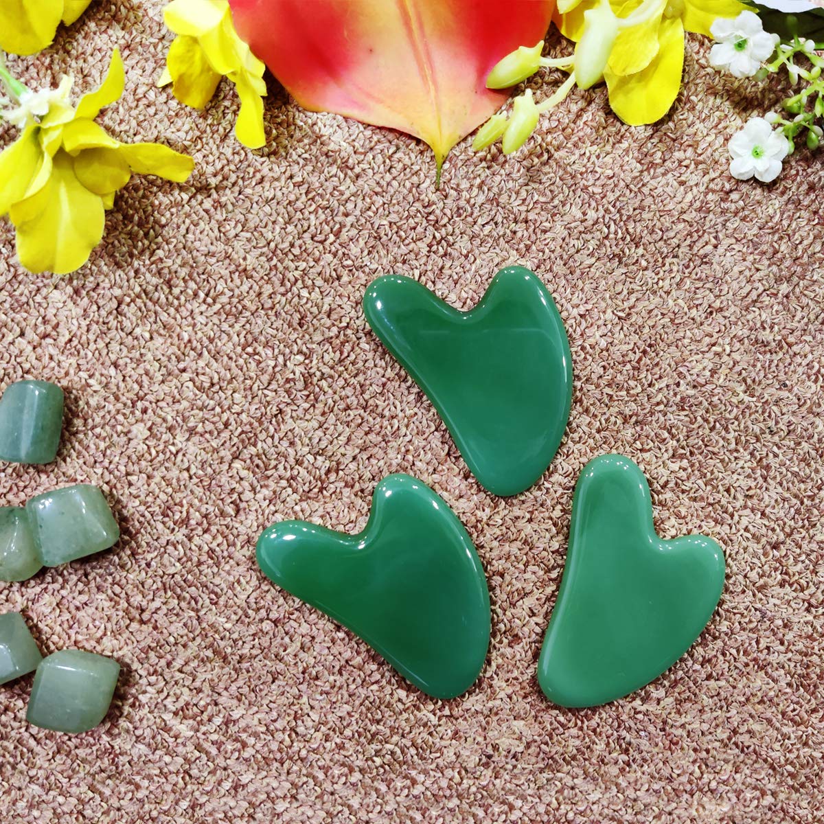 Gua Sha Massage Stone Real and Natural Gua Sha Stones for Facial Massage