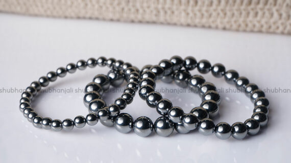 Hematite Round Beads Bracelet