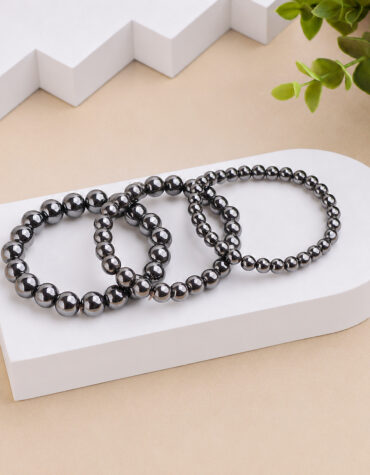 magnetite stone bracelet
