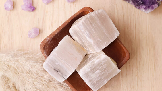 Selenite Raw Stone