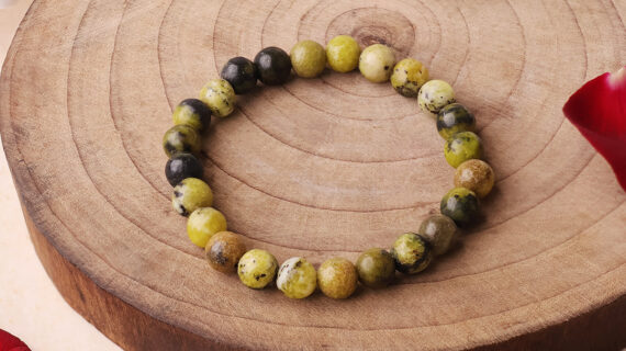 Serpentine Round Beads Bracelet