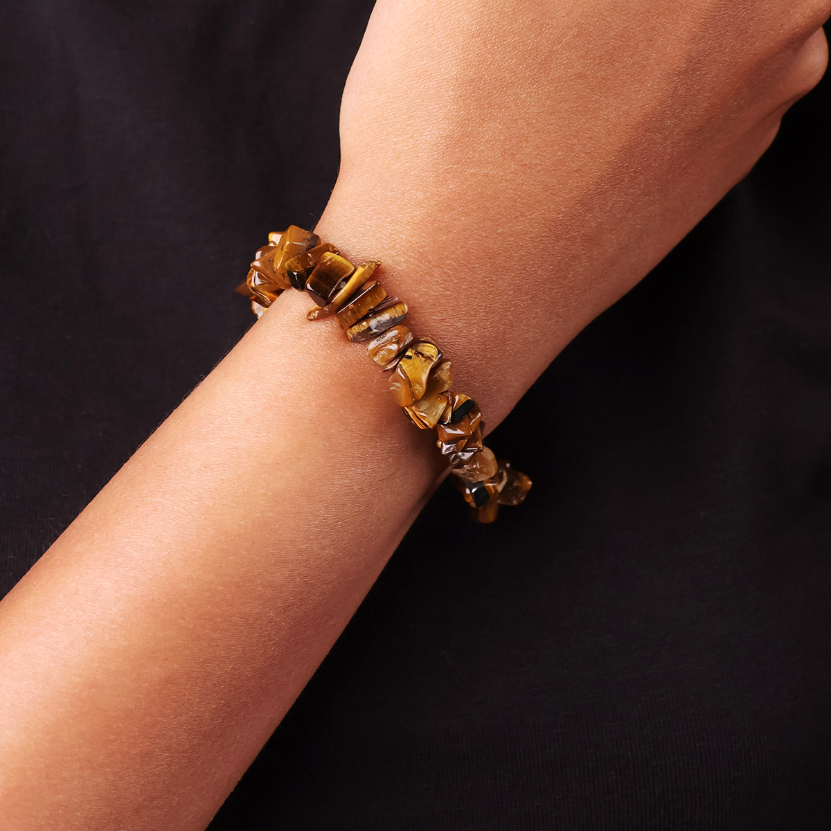 Tiger Eye Chip Stone Bracelet (2)