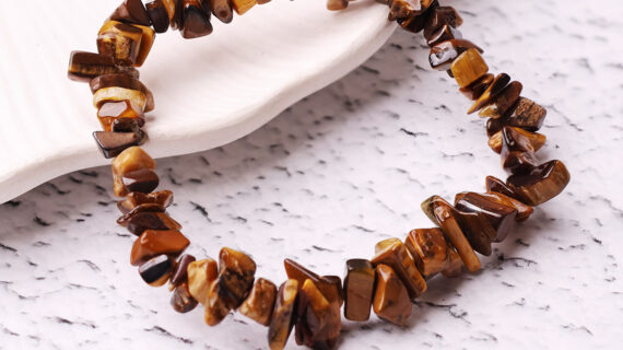 Tiger Eye Chip Stone Bracelet
