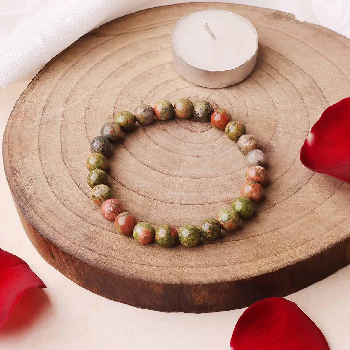 Unakite Bracelet 8mm (10)