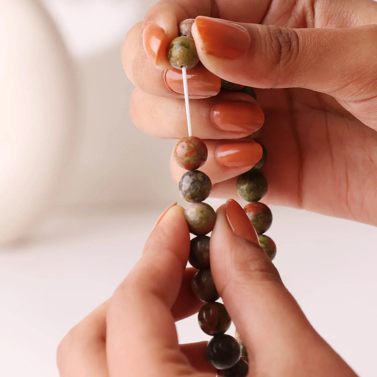 Unakite Bracelet 8mm (5)