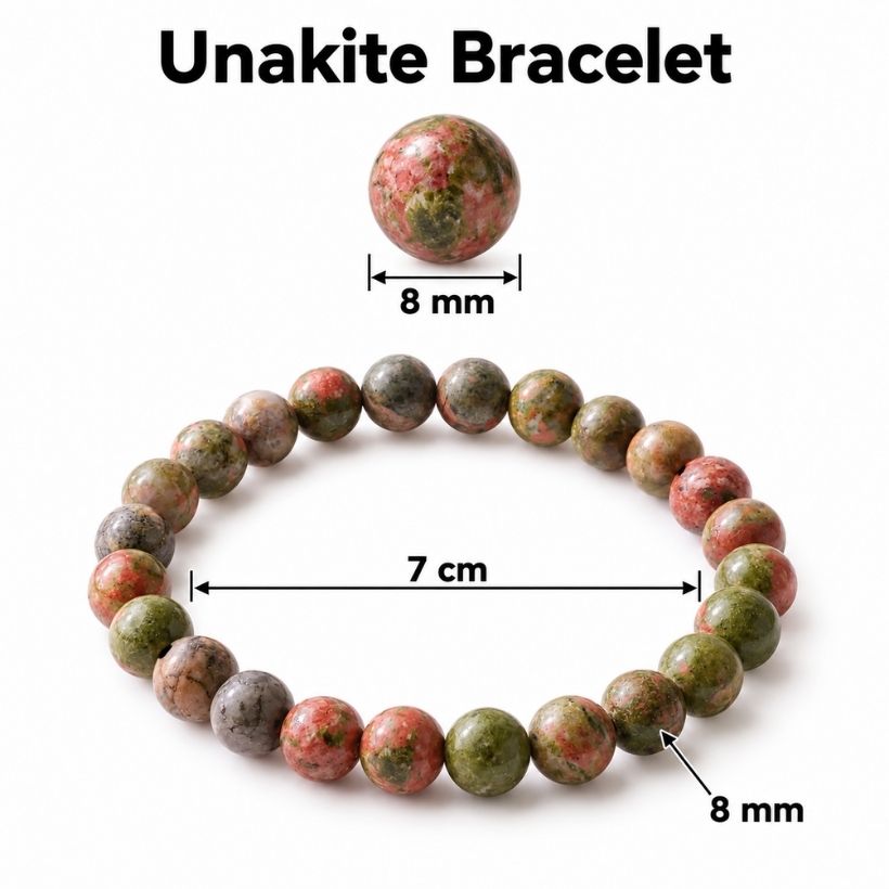 Unakite Bracelet 8mm unakite bracelet 8mm