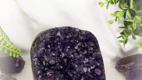 Amethyst Standing Geode / Raw Clusters- 1793 Grams