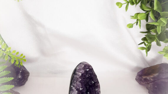 Amethyst Standing Geode/ Raw Cluster – 221 grams