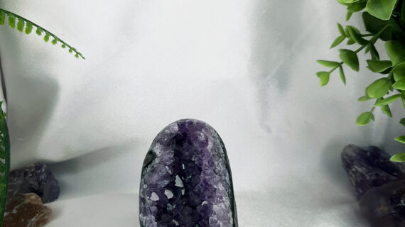 Amethyst Standing Geode – 291 grams