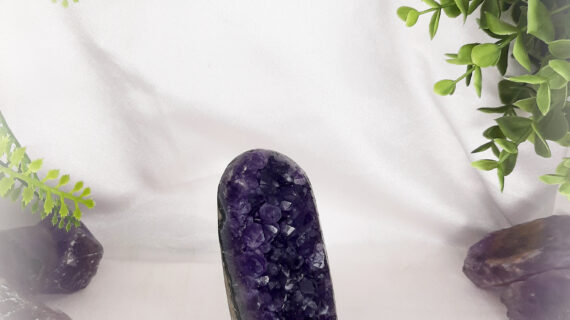 Amethyst Standing Geode/ Raw Cluster- 302 Grams