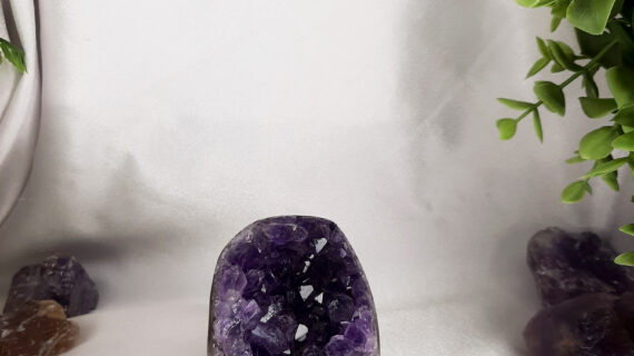 Amethyst Standing Geode – 315 grams