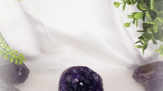 Amethyst Standing Geode / Raw Cluster- 334 Grams