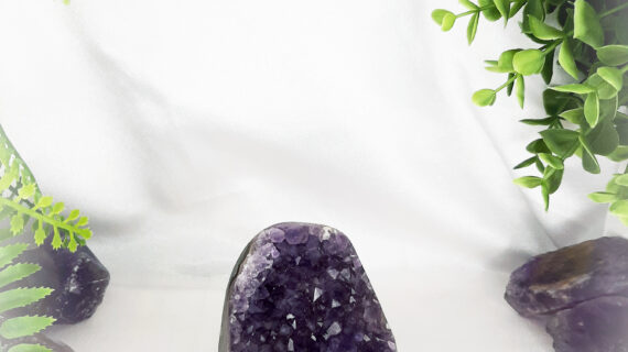 Amethyst Standing Geode/ Raw Cluster – 437 Grams