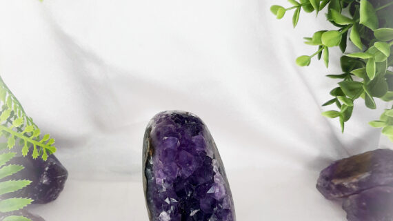 Amethyst Standing Geode – 482 Gram