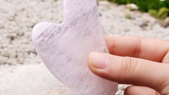 Clear Quartz Gua Sha
