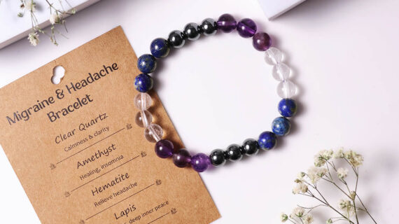 Migraine and Headache Customized Bracelet