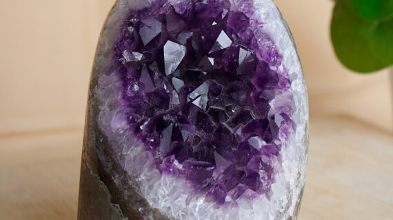 Amethyst Standing Geode – 342 grams