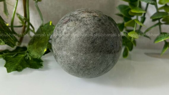 Grey Aventurine Crystal Sphere Ball For Meditating, Stressed, Tired