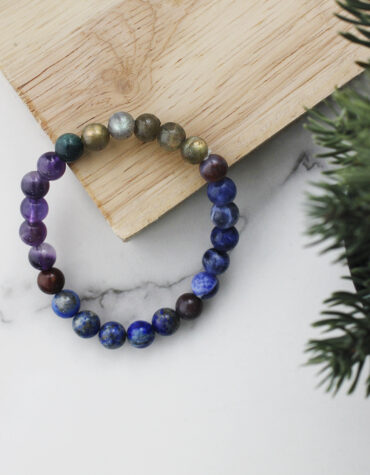 Crystal Beads Migraine and Headache Customized Bracelet