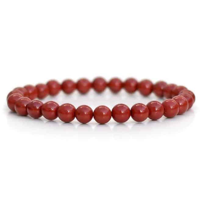 Red Jasper Bracelet Buy Online Red Jasper Crystal Bracelet Shubhanjali