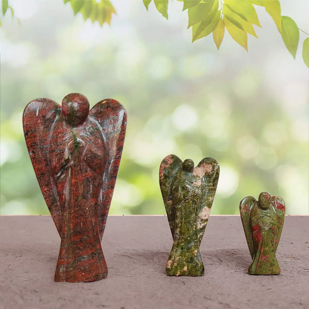 Unakite Angel2-Shubhanjali