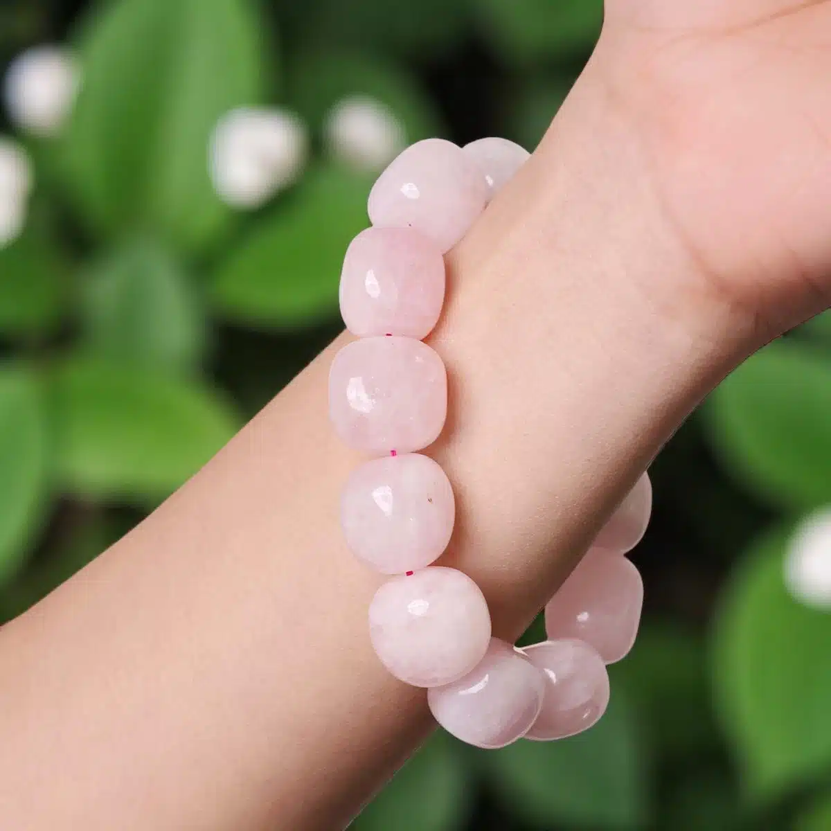 rose-quartz-tumble-bracelet-13mm (3) rose-quartz-tumble-bracelet