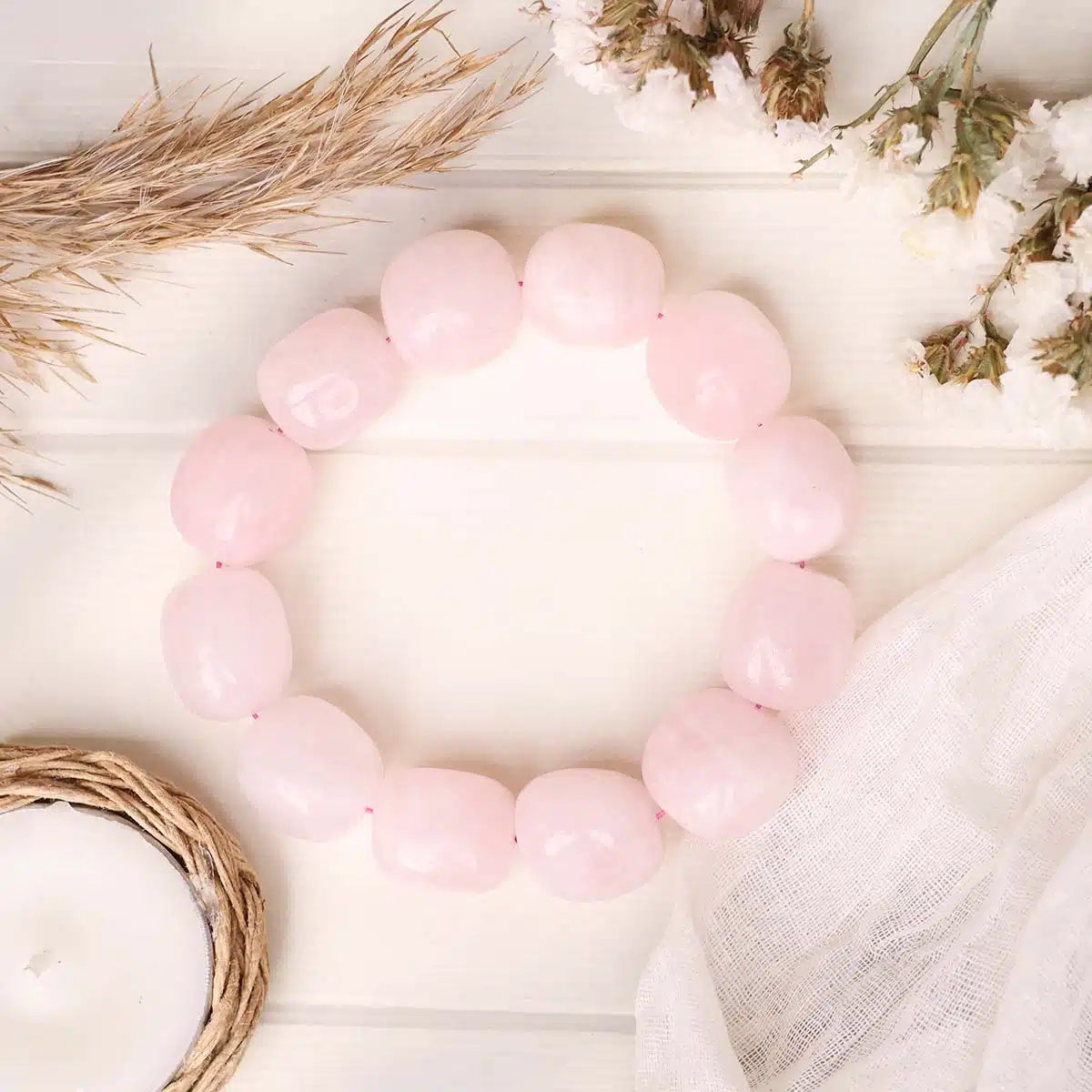 rose-quartz-tumble-bracelet-13mm (4) rose-quartz-tumble-bracelet