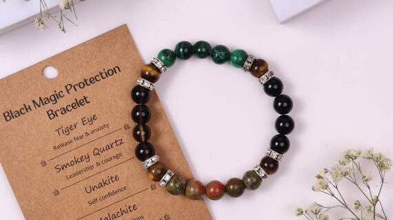 Black Magic Protection Bracelet – 8mm
