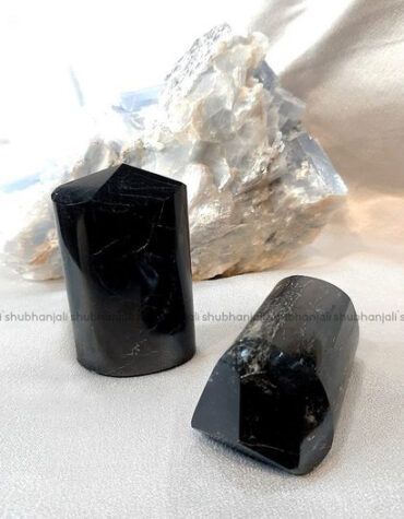 Black Tourmaline Raw Point