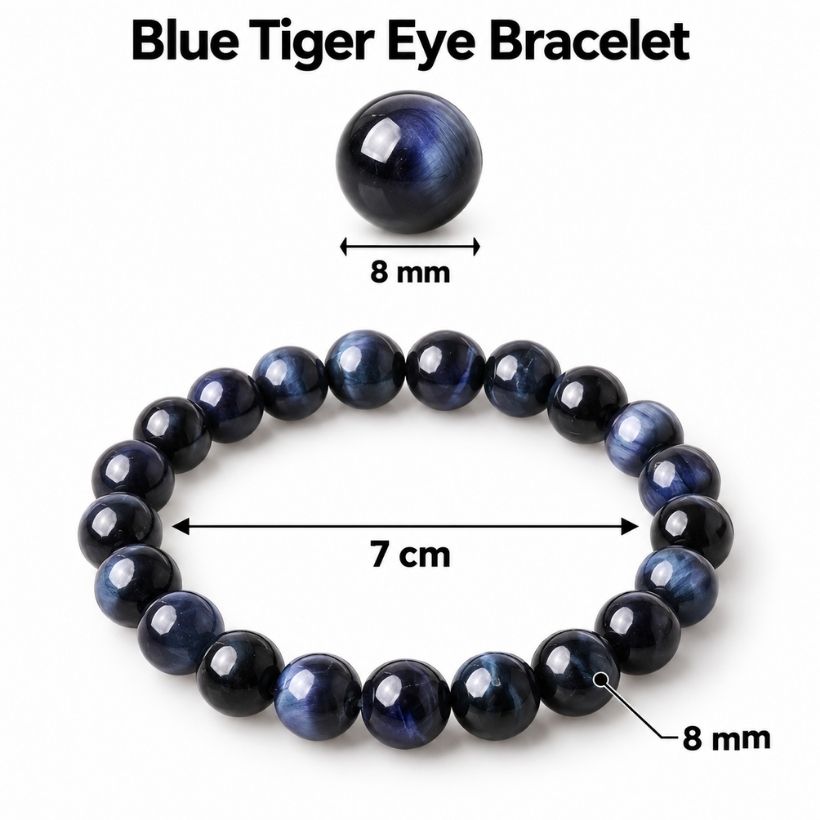 Blue Tiger Eye Bracelet blue tiger eye bracelet