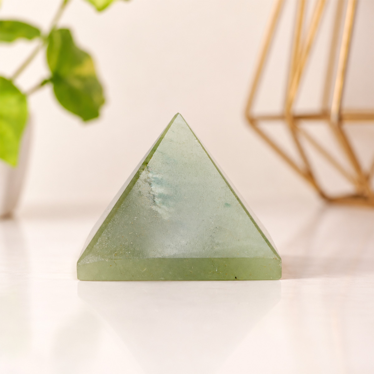 Green Aventurine Pyramid-Shubhanjali Store (4) green aventurine pyramid