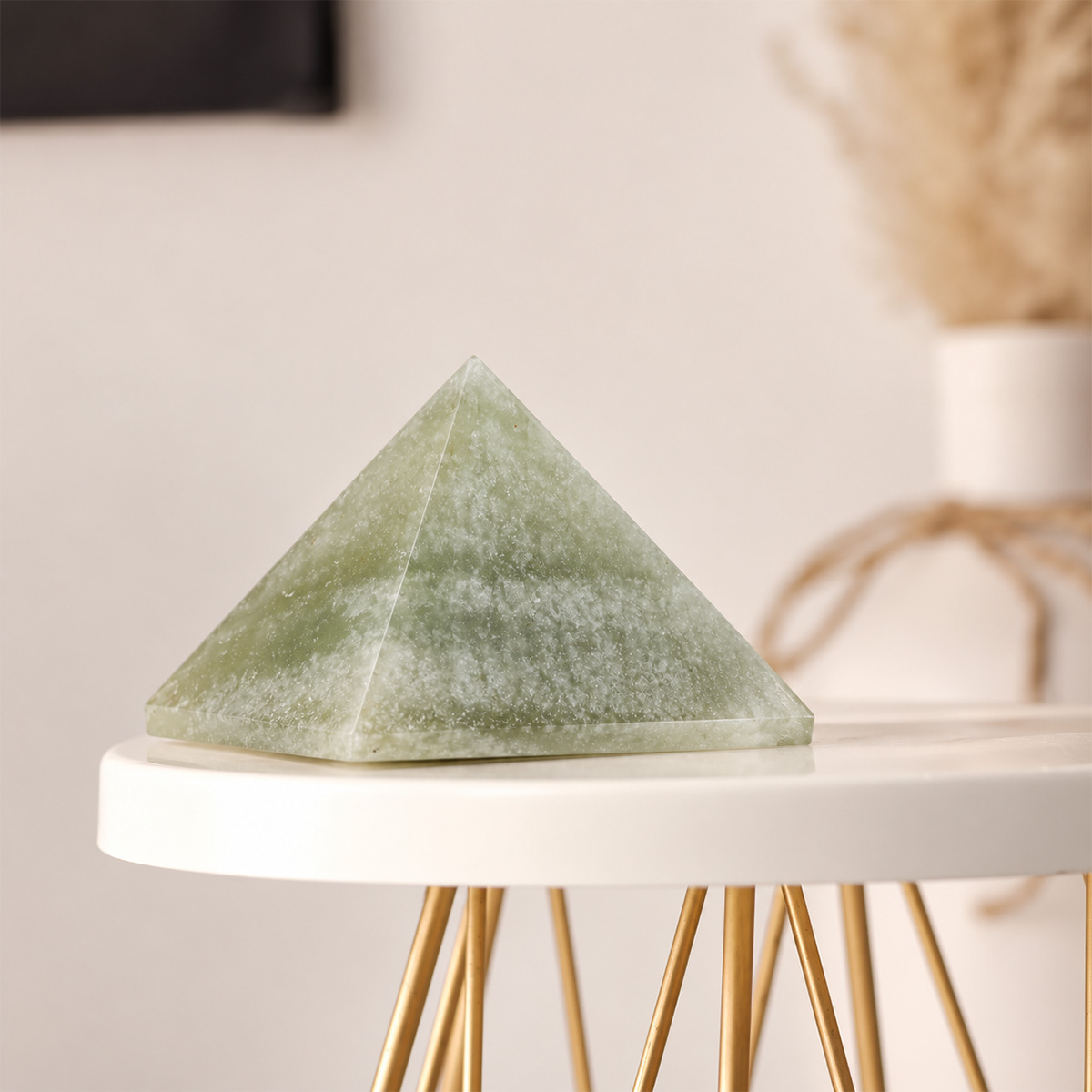 Green Aventurine Pyramid-Shubhanjali Store (5) green aventurine pyramid