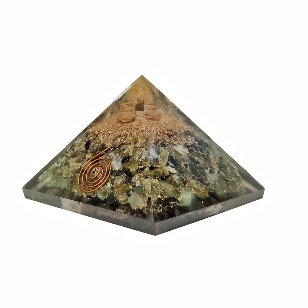 Labradorite Orgone Pyramid-Shubhanjali (2) Shop Labradorite Orgone Pyramid
