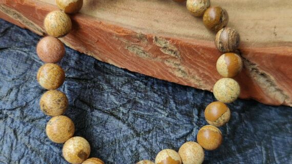 Picture Jasper Bracelet – 8mm