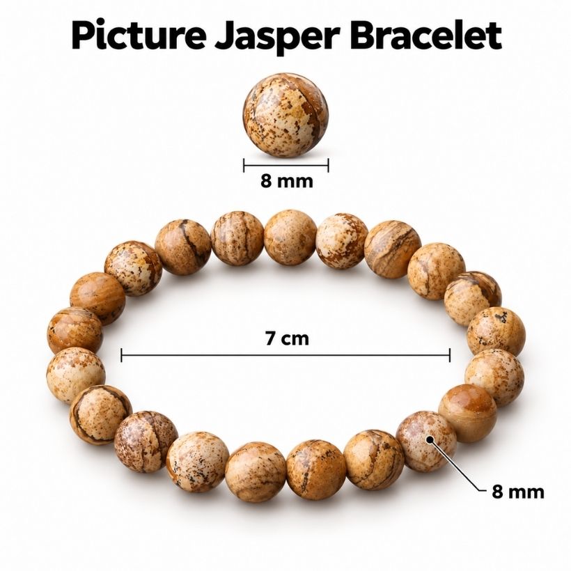 Picture Jasper Bracelet picture jasper bracelet