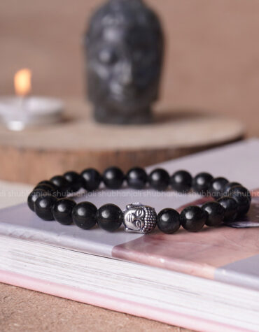 Blue Tiger Eye Buddha Bracelet