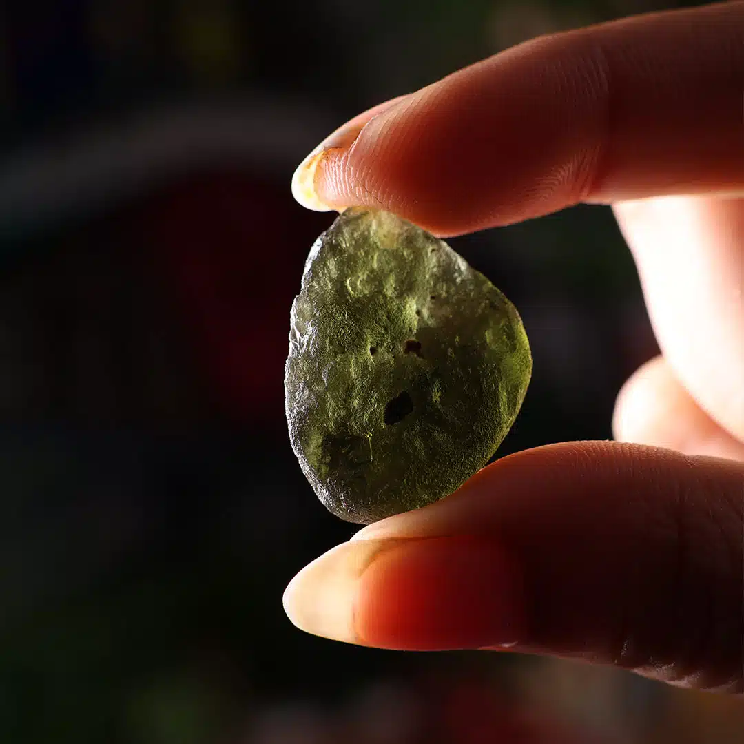 Shubhanjali-Moldavite Rough Stone (3) Shop Natural Moldavite Chinese Rough Stone