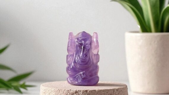 Amethyst Stone Ganesha