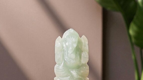 Green Aventurine Stone Ganesha