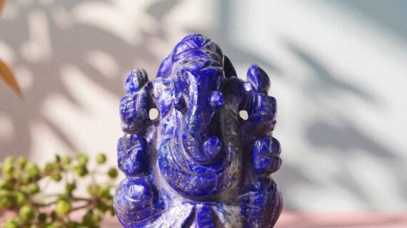 Lapis Lazuli Stone Ganesha
