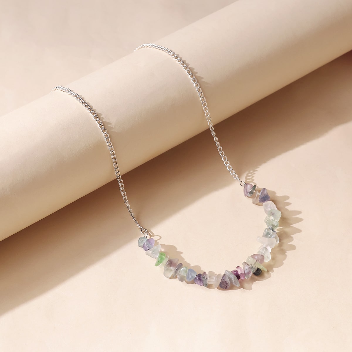 multi-fluorite-chips-choker-necklace (5)