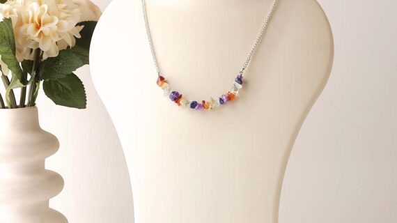 Seven Chakra Chips Choker Necklace