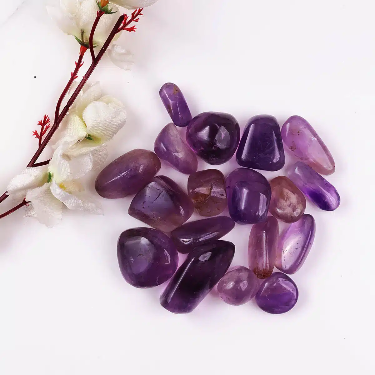 Ametrine Tumble Stone-Shubhanjali (4) Shop Crystal Ametrine Tumble Stone